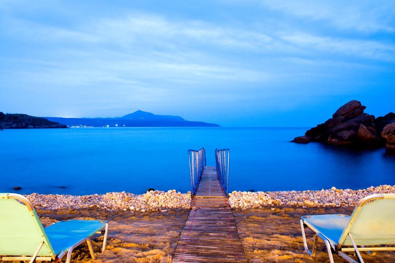 Villa Sia'S Sea House Almirida Exterior foto